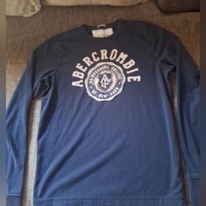 Abercrombie & Fitch Navy Blue Men's Shirt